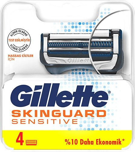 Gillette Mach3 Skinguard 4lü Yedek