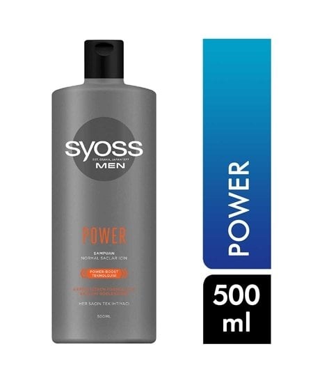 Syoss Şampuan Power Normal Saçlar İçin 500ml