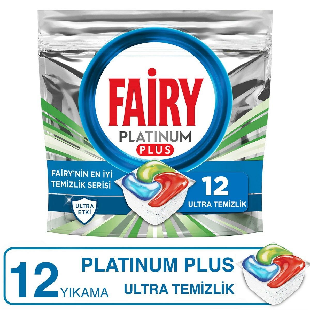 Fairy Platınum Hepsi Bir Arada 12 Tablet