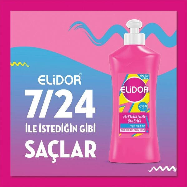 Elidor Saç Kremi Elektriklenme Önleyici 265ml