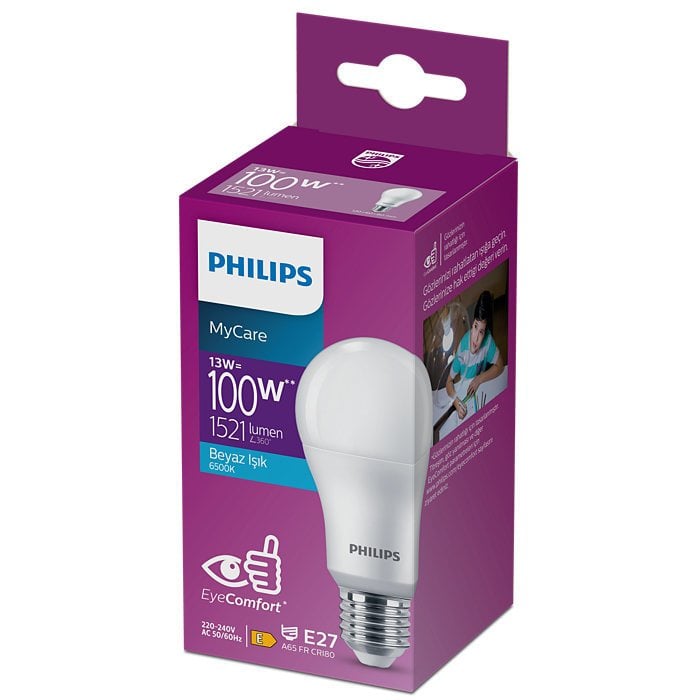 Philips Led Ampul Beyaz Işık 13W 1521Lumen