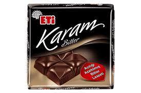 Eti Karam Bitter %45 Kakao Kare Çikolata 60gr