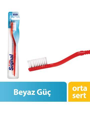 Signal Beyaz Güç Orta Diş Fırçası