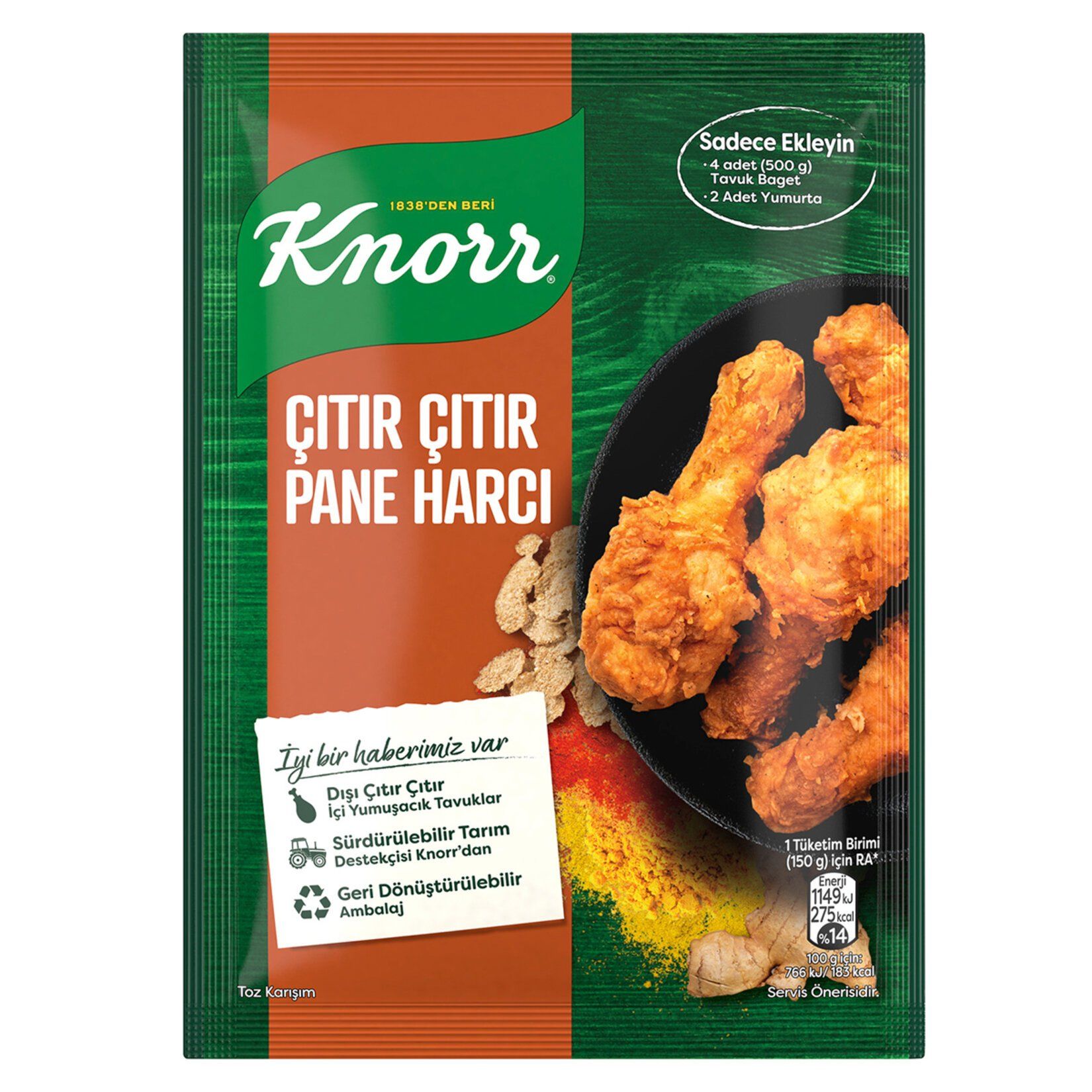 Knorr Çıtır Pane Harcı 90gr