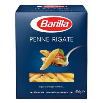 Barilla Kalem (Penne Rigate) Makarna 500gr