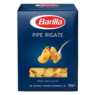 Barilla Mantı (Pipe Rigate) Makarna 500gr