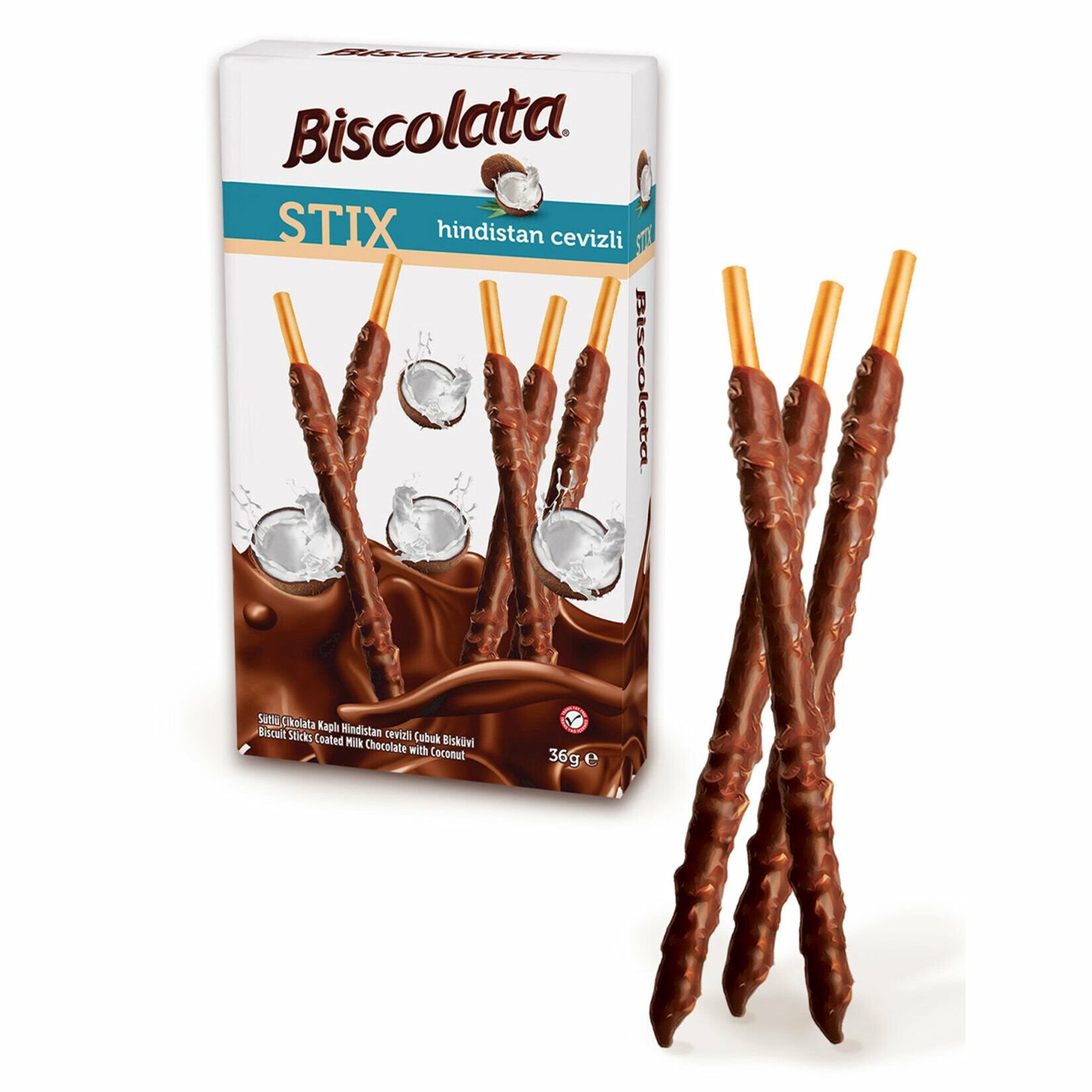 Şölen Biskolata Stix Hindistan Cevizli 36gr