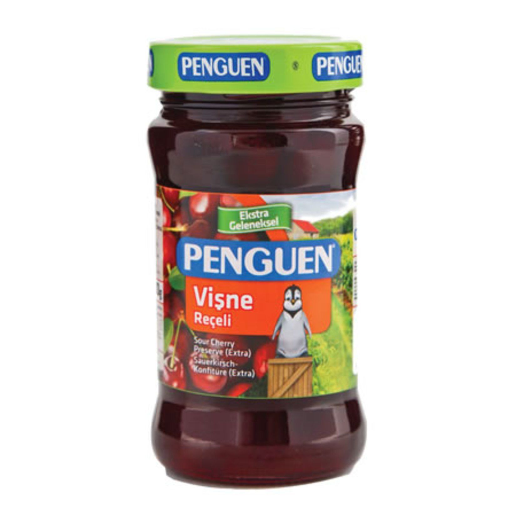 Penguen Vişne Reçeli 380gr