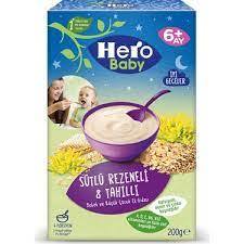 Hero Baby Sütlü Rezeneli 8 Tahıllı 200gr