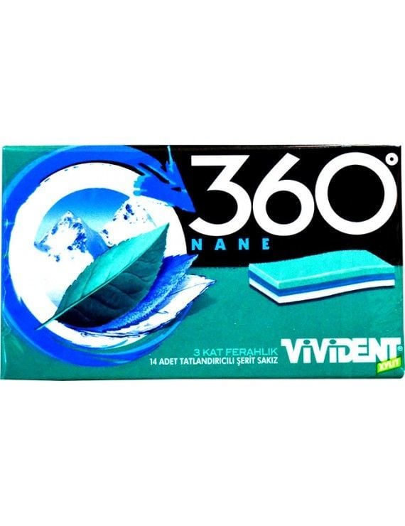 Vivident 360 Nane Aromalı 26gr