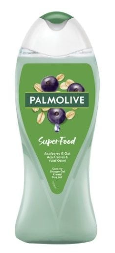 Palmolive Duş Jeli Süper Food Acaiberry & Oat & Acai Üzümü & yulaf Özleri 500 ml