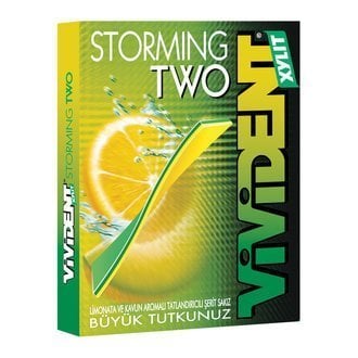 Vivident Storming Limonata Ve Kavun Aromalı 33gr