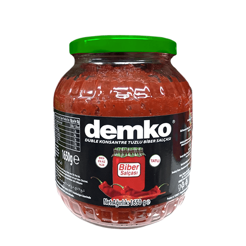 Demko Tatlı Biber Salçası 1650gr cam