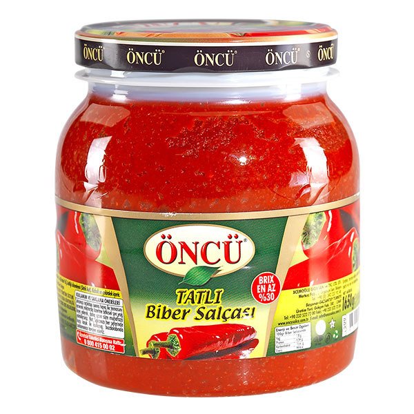 Öncü Tatlı Biber Salçası 1650gr pet