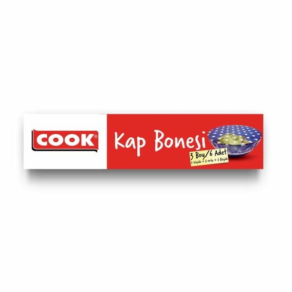 Cook Kap Bonesi 3 Boy 6 Adet