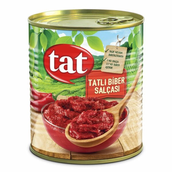 Tat Tatlı Biber Salçası 810gr tnk