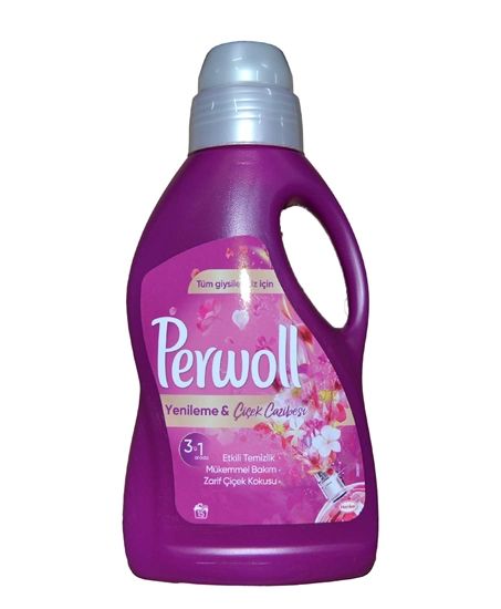 Perwoll Sıvı Deterjan Yenileme Çiçek Cazibesi Tüm Giysiler İçin 900ml