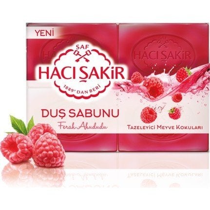 Hacı Şakir Duş Sabunu Ferah Ahududu 500gr