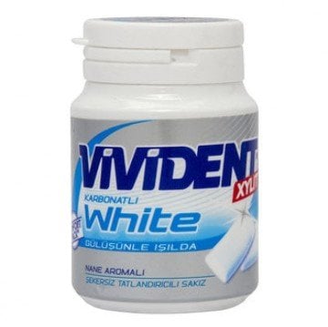 Vivident Xylıt White Karbonatlı Nane Aromalı 67gr