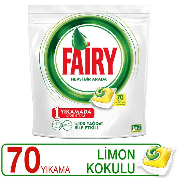 Fairy Hepsi Bir Arada 70 Tablet