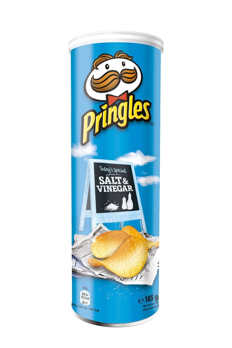 Pringles Salt&Vınegar 165gr