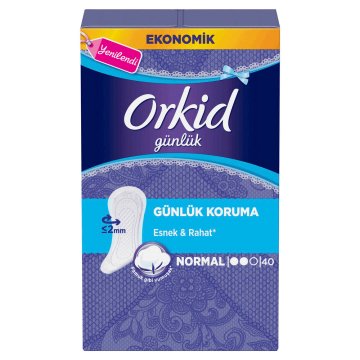 Orkid Günlük Koruma Ekonomik Normal 40