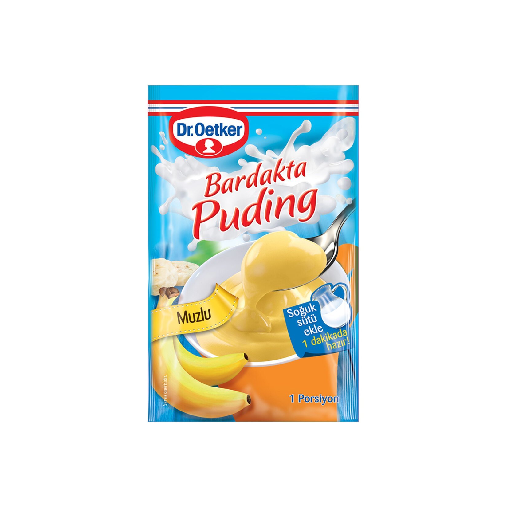 Dr. Oetker Bardakta Puding Muzlu 30gr