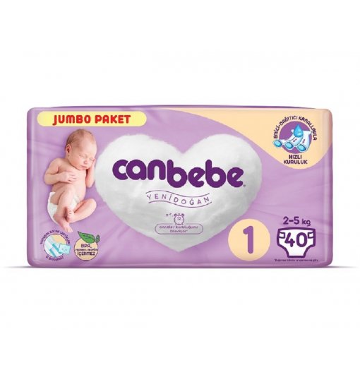 Canbebe Jumbo Boy 1 Beden 2-5kg