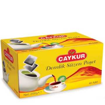 Çaykur Demlik Poşet Çay 40lı 200gr