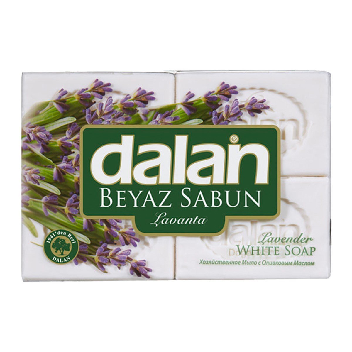 Dalan Geleneksel Saf Beyaz Banyo Sabunu Lavanta 600gr