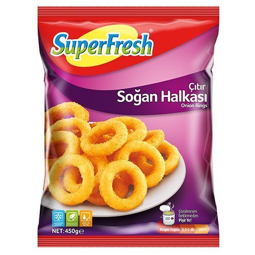Superfresh Soğan Halkası 450gr