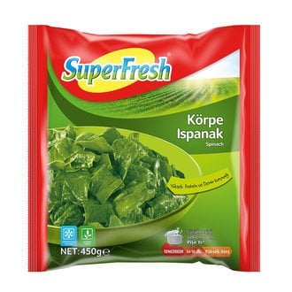 Superfresh Körpe Ispanak 450gr