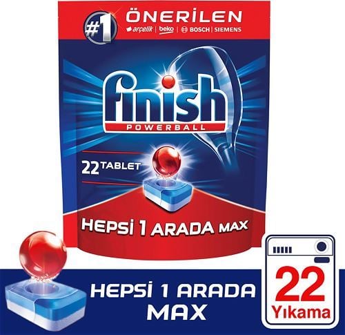 Finish Hepsi Bir Arada 22 Tablet