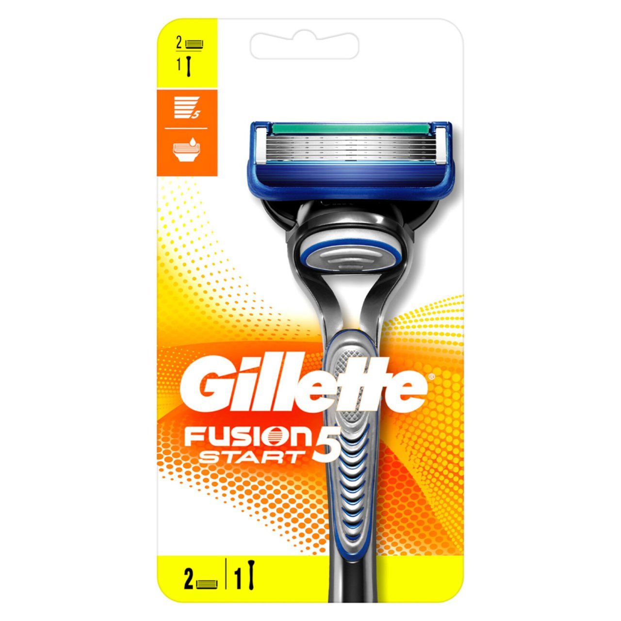 Gillette Fusion Start Tıraş Makinesi 2 Yedekli