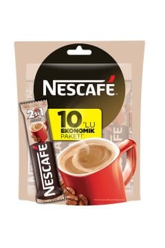 Nescafe 2si1 Arada 10lu Poşet