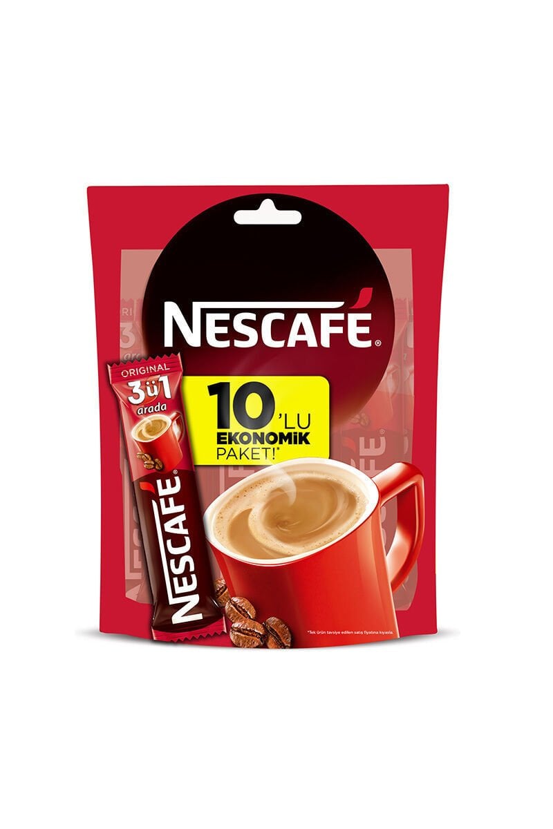 Nescafe 3ü1 Arada 10lu Poşet