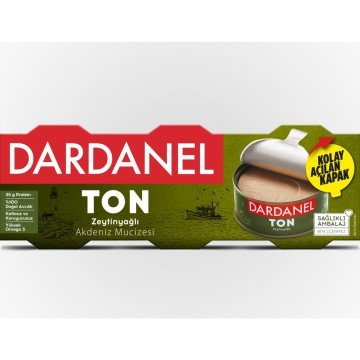 Dardanel Ton Zeytinyağlı 3x75gr