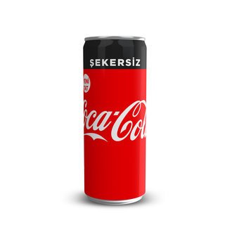 Coca-Cola Şekersiz 330ml tnk