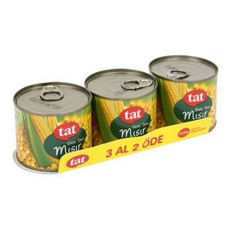 Tat Mısır Konserve 3x220gr