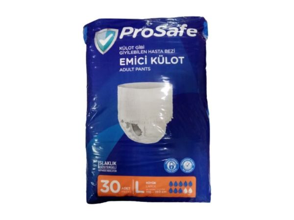 ProSafe Emici Külot Hasta Bezi L 30'LU