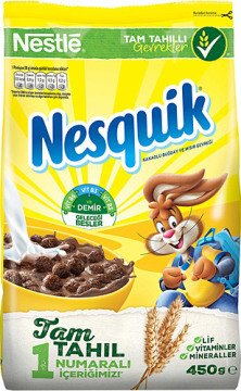 Nestle Nesquik Kakaolu Buğday ve Mısır Gevreği 450gr