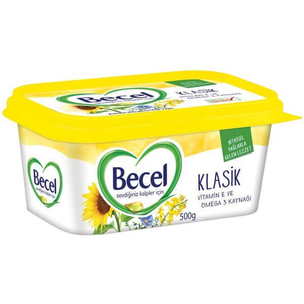 Becel Klasik Bitkisel Margarin Kase  500gr