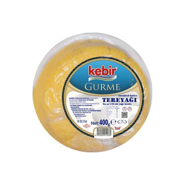 Kebir Gurme Tereyağı Tuzsuz 400gr