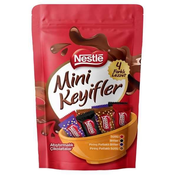 Nestle Mini Keyfler Atıştırmalık Çikolata 156gr