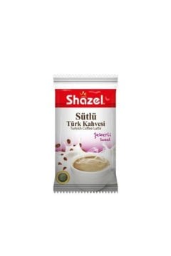 Shazel Sütlü Türk Kahvesi Şekerli 22gr