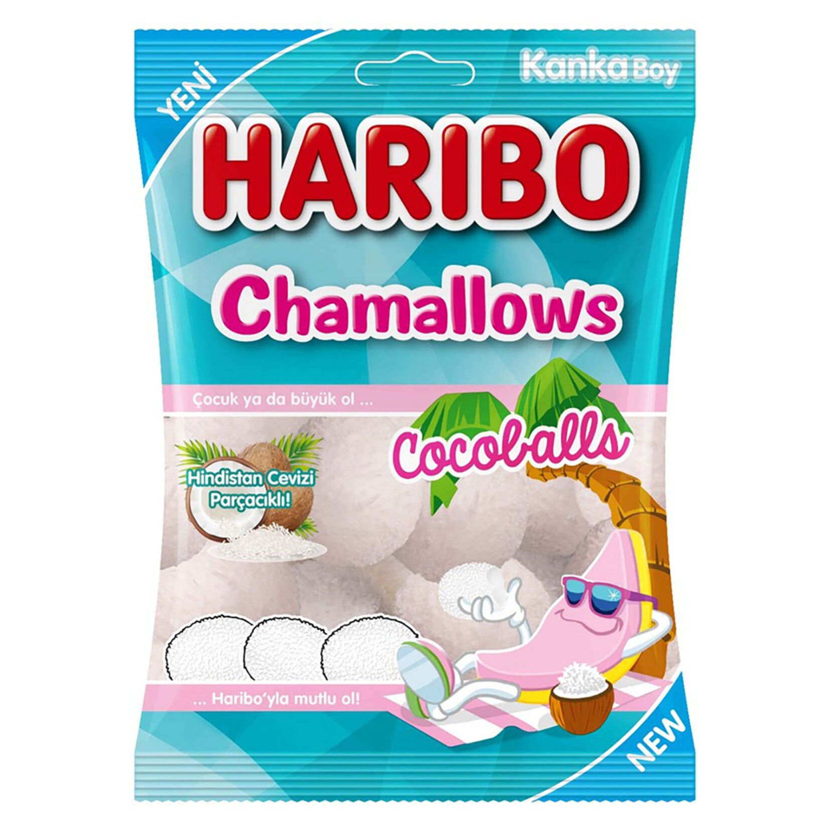 Haribo Chamallows Cocoballs 62gr