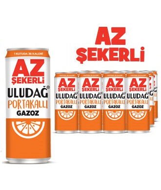 Uludağ Gazoz Portakal 330ml tnk