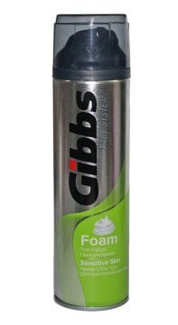 Gibbs Tıraş Köpüğü Hassas Ciltler İçin 200ml