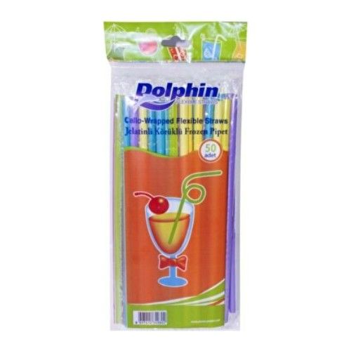 Dolphin Jelatinli Körüklü Frozen Pipet 50li