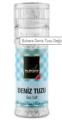 Buhara Deniz Tuzu Öğütücü 110gr cam